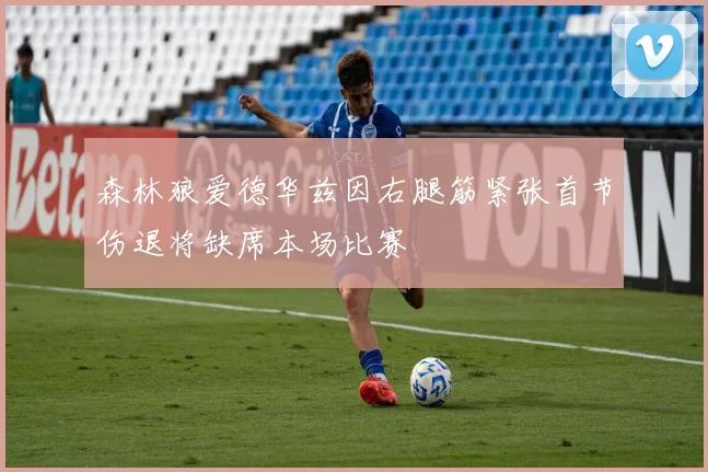 森林狼爱德华兹因右腿筋紧张首节伤退将缺席本场比赛